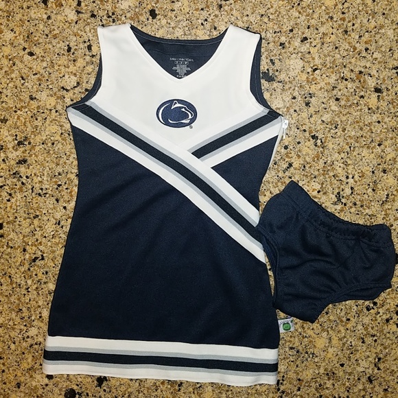 Sara Lynn Togs Other - Sara Lynn Togs, PSU toddler girl cheer outfit. 3T